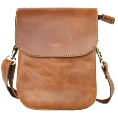 Cool Black Leather Mens Small Vertical Courier Bag Brown Messenger Bags Blue Postman Bag For Men