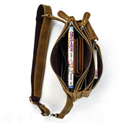 Retro and Cool LEATHER MENS FANNY PACK FOR MEN BUMBAG Vintage WAIST BAGS