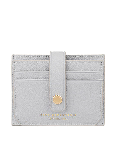 Cute Women Blue Vegan Leather Small Card Holder Card Wallet Slim Card Holder Cre CH00692027