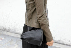 Handmade handbag purse leather crossbody bag purse shoulder bag for women