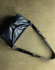 Stylish Men Coffee Leather Shoulder Purse Side Bag Leather Messenger Bag for Men