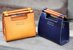 Handmade handbag purse leather crossbody bag purse shoulder bag for women