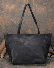 Womens Brown Leather Tote Bags Vintage Womens Handbag Shopper Bag Purse for Ladies