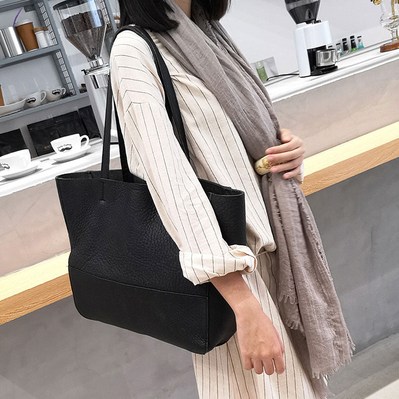 Handmade LEATHER WOMEN Tote Bag Tote Shoulder Purse FOR WOMEN