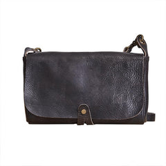 Cool Leather Mens Small Side Bag Leather Courier Bags Messenger Bags Side Bag for Men