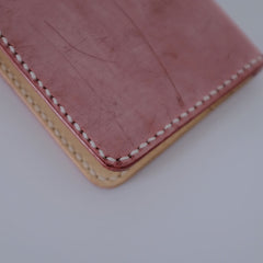 Handmade LEATHER Womens Long Wallet Leather Bifold Long Wallet FOR Women