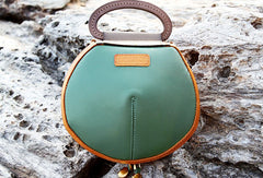 Handmade handbag Saddle purse leather crossbody bag purse shoulder bag for women