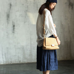 Handmade Vintage WOMENs LEATHER Shoulder Bag Messenger Bag FOR WOMEN