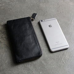 Fashion LEATHER Womens Long Clutch Wallet Zipper Slim Long Wallet FOR Women