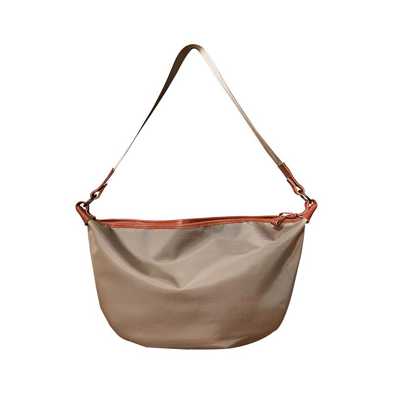 Fashion Nylon Mens Womens Khaki Messenger Bags Nylon Side Bag Shoulder Bag for Men Women