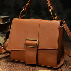 Fashion Leather Brown Gray Handbags Shoulder Bag Work Purse For Women