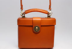 Cute Leather Womens Handbag Doctor Bag Purse Shoulder Bag for Women - EverHandmade