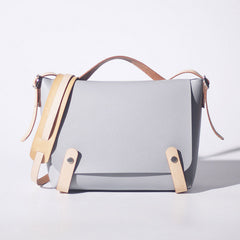 Handmade Fashion Leather White Womens Handbag Shoulder Bag for Women