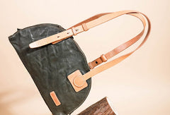 Handmade Genuine Leather Handbag Shopper Bag Purse Shoulder Bag Purse For Women - EverHandmade