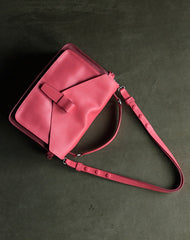 Cute Black Mini Leather Womens Satchel Handbag Small Satchel Shoulder Bag Small Satchel Bag for Women