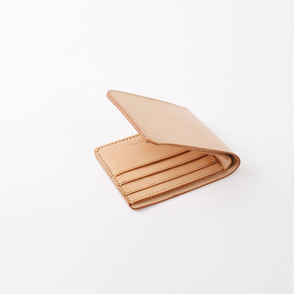 Handmade Leather Minimalist Womens Mens Bifold Small Wallets billfold Wallet for RCLAB03651086
