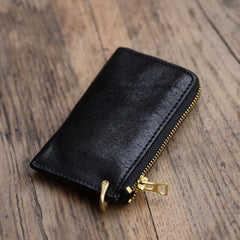 Cool Leather Mens Black Key Chain Wallet Car Key Wallet Brown Car Key Case Keys Holder for Men