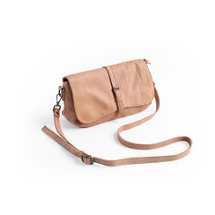 Handmade WOMENs LEATHER Messenger Shoulder Bag Vintage Crossbody Purse FOR WOMEN