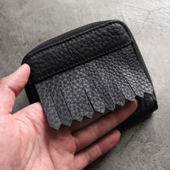 Cute Small LEATHER Womens Wallet Bifold Small Wallets FOR Women