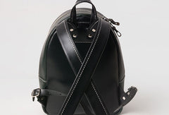 Handmade Leather green floral backpack bag purse shoulder bag phone satchel bag