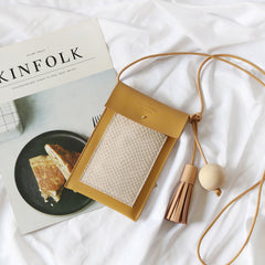 Cute Leather Womens Slim Cell Phone Purse Crossbody Purse Shoulder Bag for Women