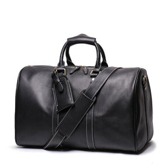 Cool Leather Mens 15 inch Brown Large - Open View