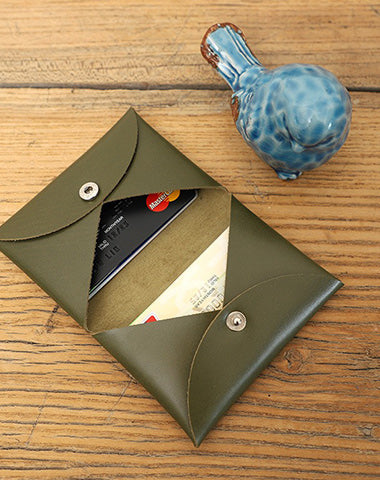 Cute Green Leather Card Holders Women Coin Wallet Multi Card Wallet For Women