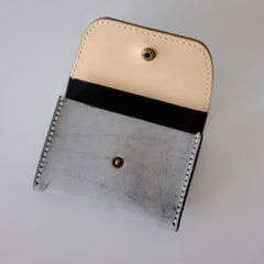 Handmade LEATHER Womens Small Card Wallet Leather Card Small Wallet FOR Women