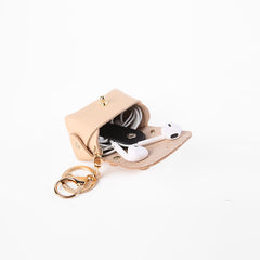 Cute Leather Black Womens Small Change Wallet Coin Holder Change Holder for Women