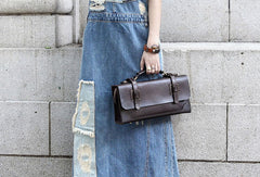 Handmade messenger bag satchel purse leather crossbody bag shoulder bag women