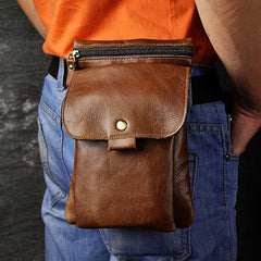 Leather Cell Phone Holster Belt Pouch for Men Waist Bags BELT BAGs Shoulder Bag For Men