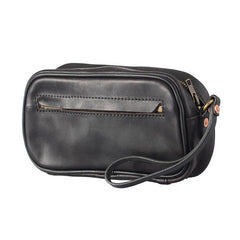 Coffee Cool Leather Mens Long Wallets Large - Open View