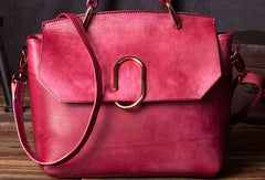 Handmade Leather handbag purse shoulder bag for women leather shopper bag - EverHandmade