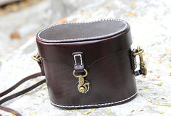 Handmade bucket purse leather crossbody bag purse shoulder bag for women - EverHandmade