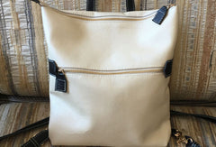 Genuine Leather Backpack Bag Shoulder Bag Handbag Purse For Women - EverHandmade