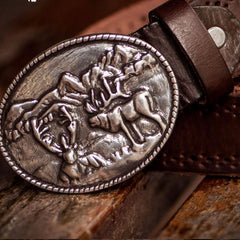 Handmade Leather Mens Belts Custom Cool Leather Men Belts for Men