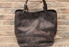 Handmade Leather Handbag Vintage Shoulder Bag Tote For Women Leather Shopper Bag - EverHandmade