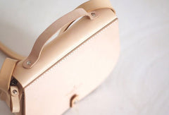 Handmade Womens Leather Saddle Shoulder Bag Purse Crossbody Bag for Women - EverHandmade