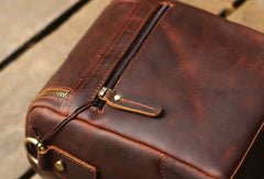 Leather Mens Camera Bag Camera Case SHoulder Bag Messenger for men - EverHandmade