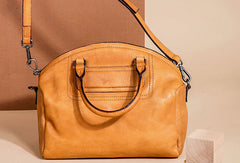 Genuine Leather Handbag Shoulder Bag Handmade Bag Leather Purse For Women - EverHandmade