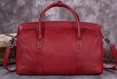 Genuine Leather Handbag Briefcase Bag Vintage Crossbody Bag Shoulder Bag Purse For Women Mens