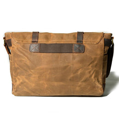 Mens Canvas Side Bag Canvas Messenger Bag Courier Bag Shoulder Bag for Men