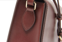 Genuine Leather Satchel bag shoulder bag for women leather crossbody bag - EverHandmade