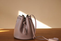 Genuine Leather Bucket Bag Purse Crossbody Bag Shoulder Bag Purse For Women