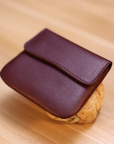 Wine Cute Women Leather Card Wallet Mini Coin Wallets Slim Wine Card Holder Wallets For Women