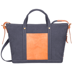 Canvas Leather Mens Womens Small Handbag Caramel Tote Bag Shoulder Bag Green Side Bag for Men