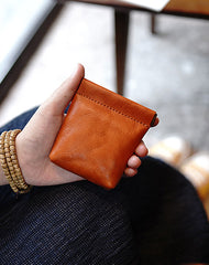 Cute Women Green Leather Change Wallet Slim Coin Wallets Headphone Case Cord Organizer For Women