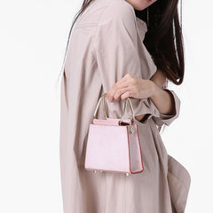 Cute Leather Womens Mini Chain Purse Handbags Chain Shoulder Bag for Women