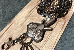 silver biker trucker punk elephant hook wallet Chain for chain wallet biker wallet trucker wallet