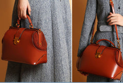 Genuine Leather crossbodybag handbag shoulder bag for women leather bag - EverHandmade